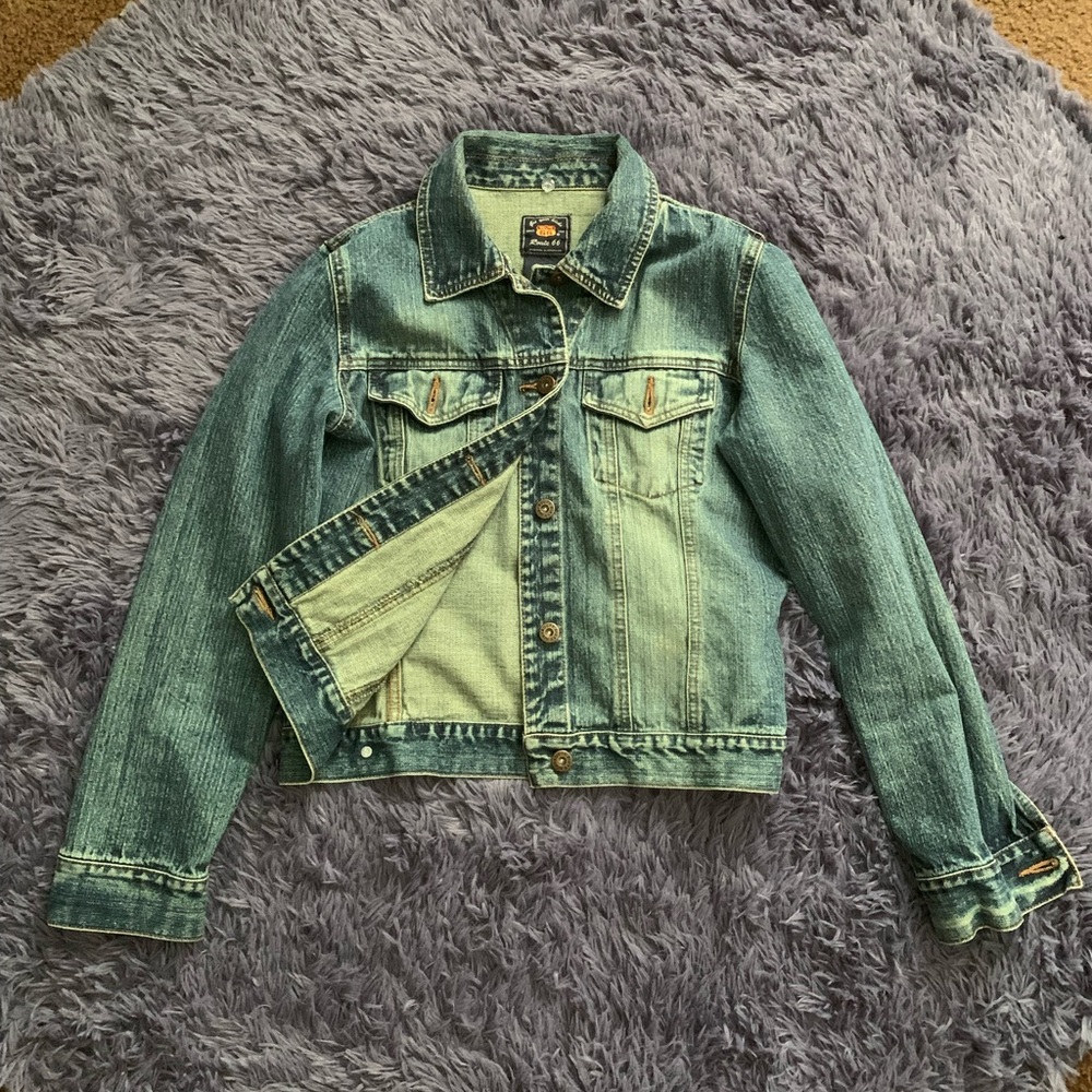 Route 66 Vintage denim jean jacket women’s size medium